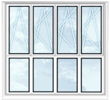 Лоджия VEKA SoftLine 70, 3000х2800 мм