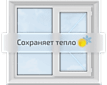 Энергосберегающее 
окно