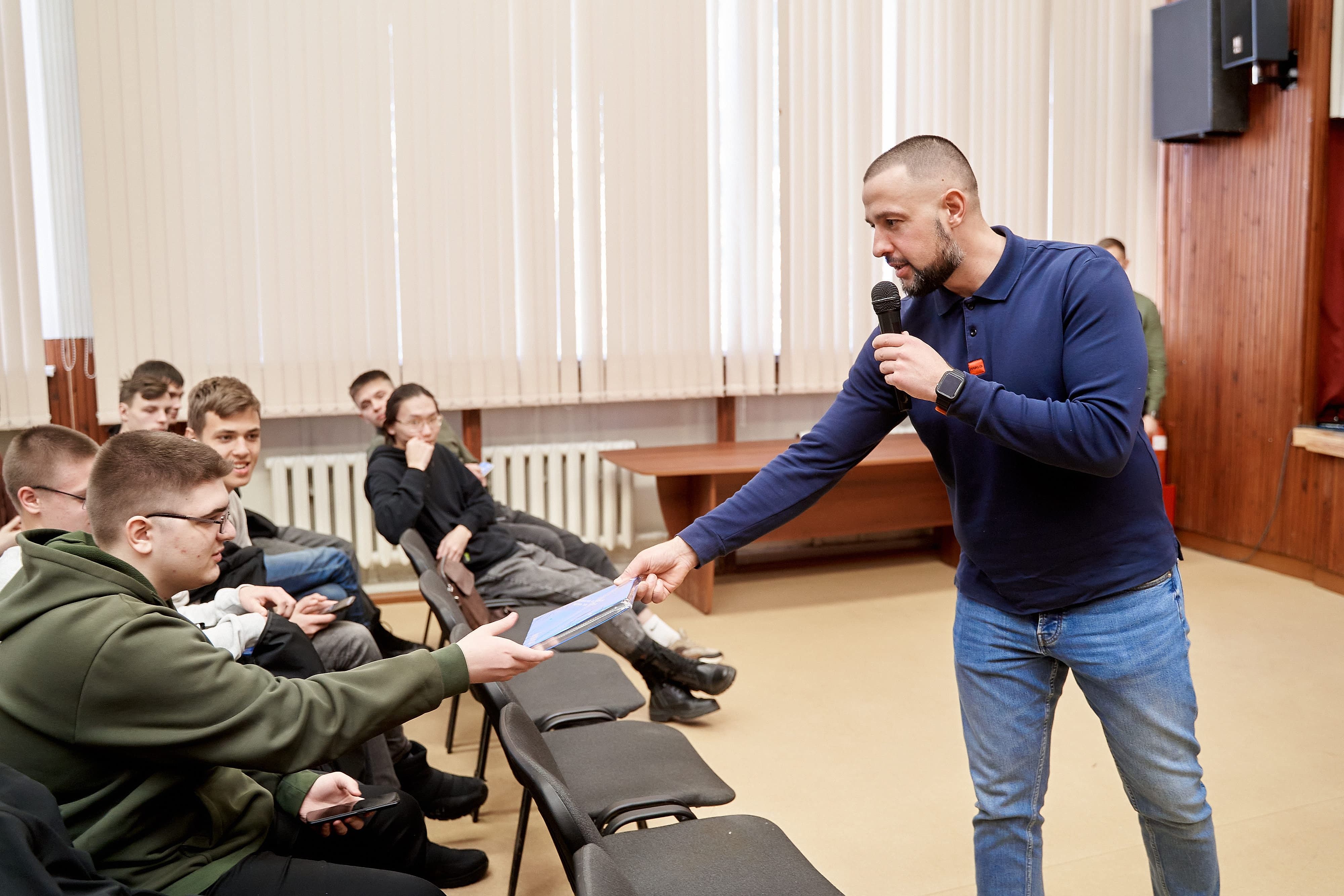 Встреча с будущими предпринимателями в Алматы политехническом колледже