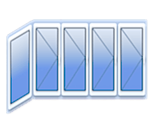 Г-образный (VEKA Euroline)