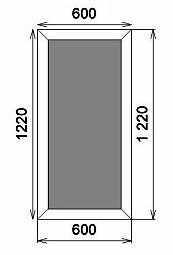 Окно ПВХ VEKA SoftLine 70 Наружная покраска