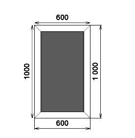 Окно VEKA SoftLine 70 0. Лам. наруж.