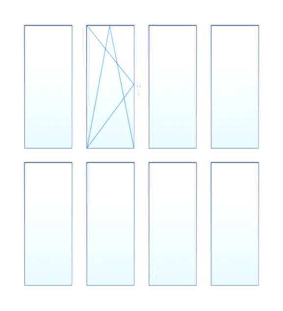 Лоджия (VEKA Softline 70)