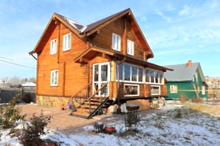 Портфолио: Остекление коттеджей